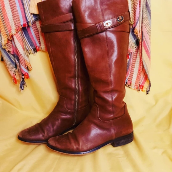 Vintage Coach Linette Riding Boots size 6.5 - Picture 2 of 6